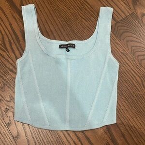 Kendall and Kylie knitted tank